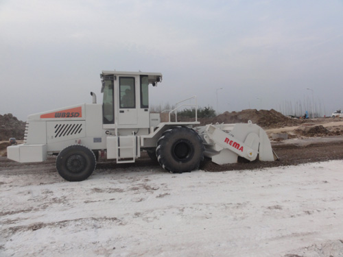 WB25D，長(zhǎng)豐下塘工業(yè)園灰土拌和