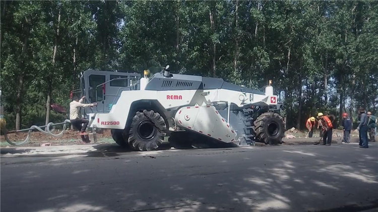 RZ2500，舞陽施工