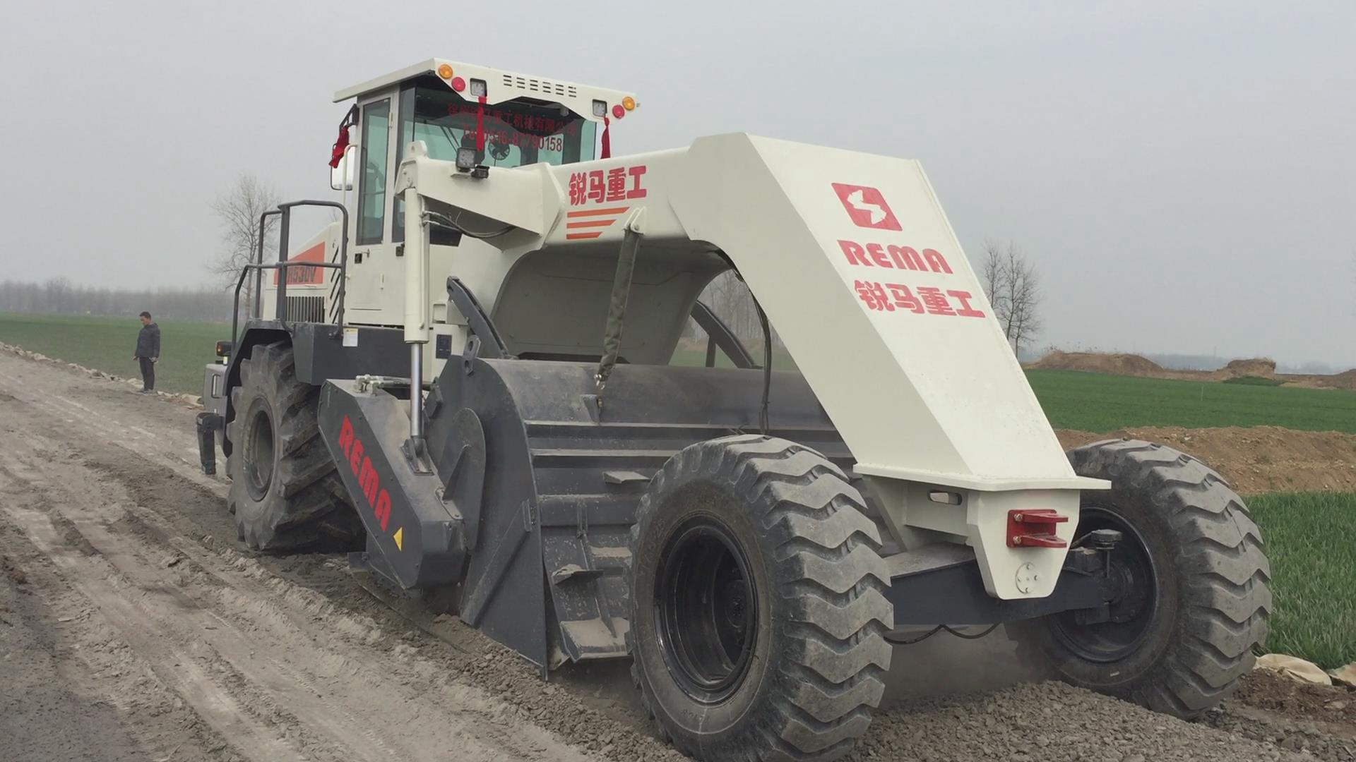 RZ500，渦陽灰土路基冷再生